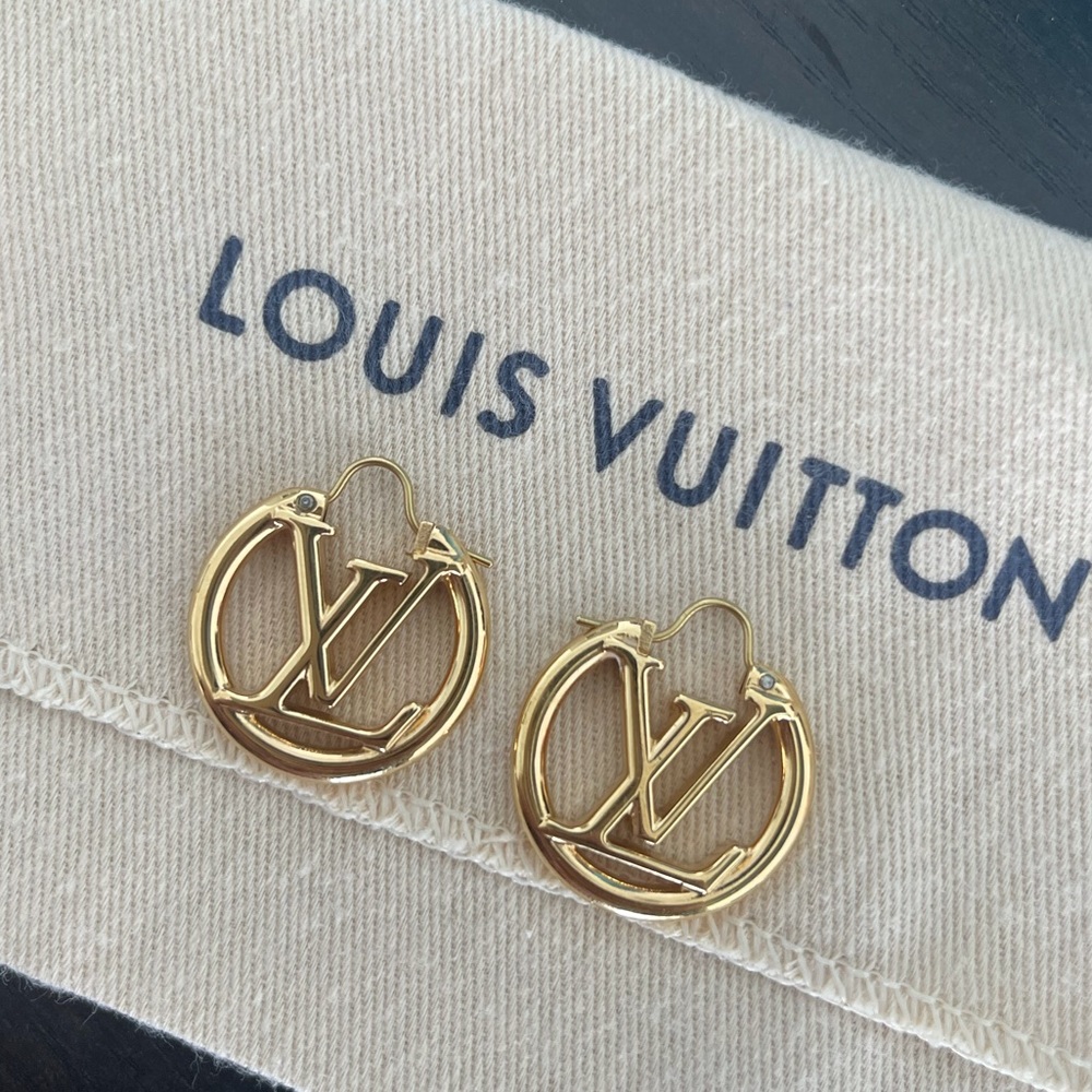 Louis Vuitton Louise Hoops
